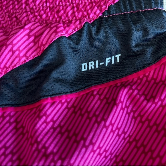 Nike Dri-Fit Women's Hot Pink Athletic Runnng, Workout Shorts - Picture 4 of 8